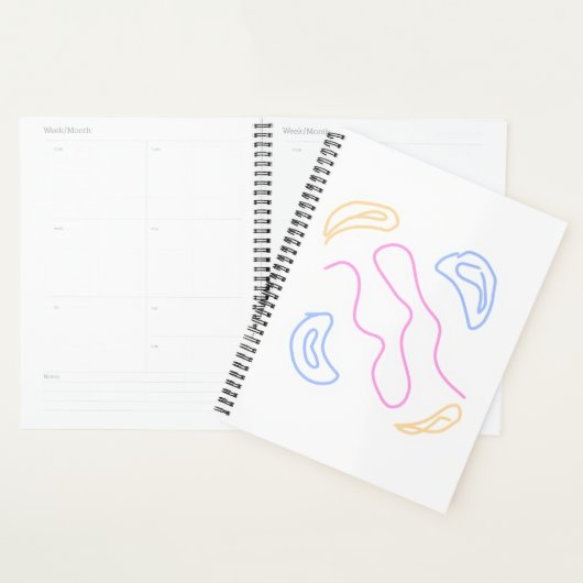 Simple minimal elegant custom logo here company    planner (Display)