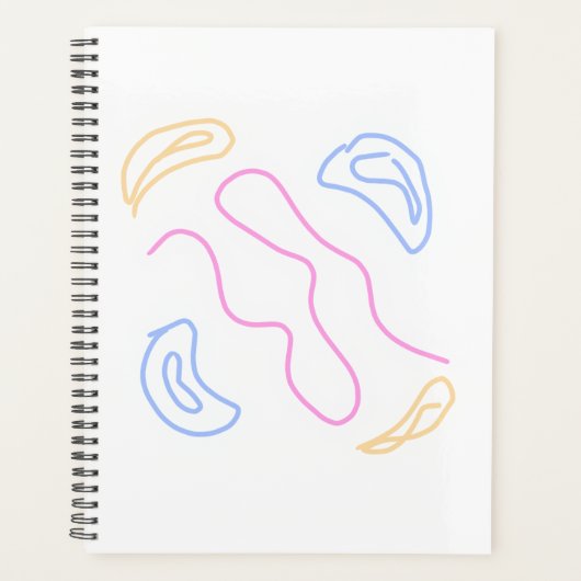 Simple minimal elegant custom logo here company    planner (Voorkant)