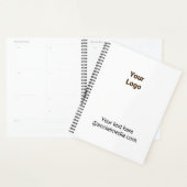 Simple minimal elegant custom logo here company    planner (Display)