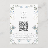 Simple Minimal Enclosure Card Informatiekaartje (Voorkant)