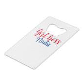 simple minimal girl boss ajouter nom texte image e (Devant Angle)