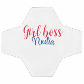 simple minimal girl boss ajouter nom texte image e (Plat)