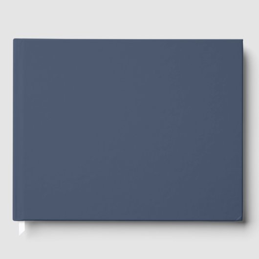 simple minimal solid color custom blue gray rich (Recto)