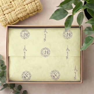 Simple Minimalist Modern Cream color Tissuepapier