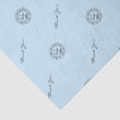 Simple Minimalist Modern Light Blue Tissuepapier (Detail)