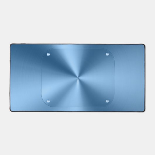 Simple minimaliste bleu moderne (Recto)