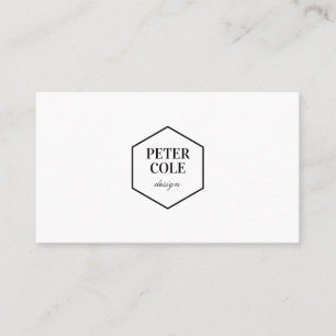 Simple minimaliste Carte de visite professionnel