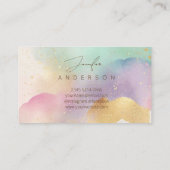 Simple minimaliste carte de visite professionnel (Dos)