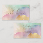 Simple minimaliste carte de visite professionnel (Devant / Derrière)