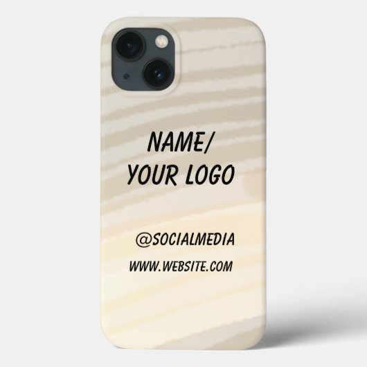 simple minimum ajouter votre logo nom Coque aquare (Verso)