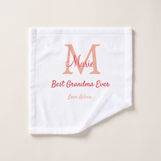 simple minimum meilleur grand-mère jamais rouge mo (Gant de toilette)