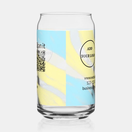 Simple minimum q r code ajouter logo code d'analys (Droite)