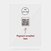 Simple minimum q r code ajouter logo code d'analys (Recto)