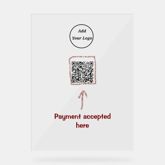 Simple minimum q r code ajouter logo code d'analys (Recto)