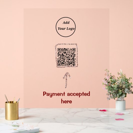 Simple minimum q r code ajouter logo code d'analys (Mariage)