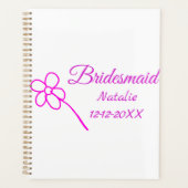 Simple minimum rose bridesmaid ajouter le nom de l (Devant)
