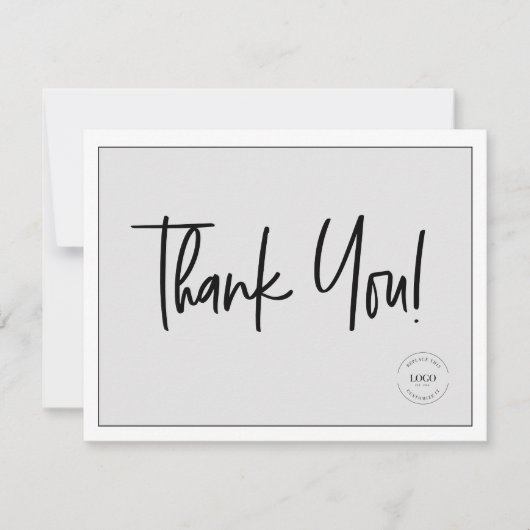 Simple Mod gris Logo de la société Merci (Devant)