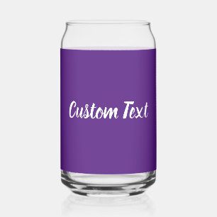 Simple Modèle de texte Royal Purple et White Scrip