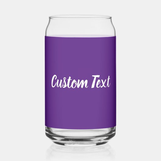 Simple Modèle de texte Royal Purple et White Scrip (Verso)