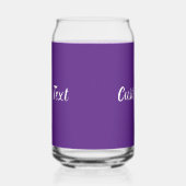 Simple Modèle de texte Royal Purple et White Scrip (Droite)