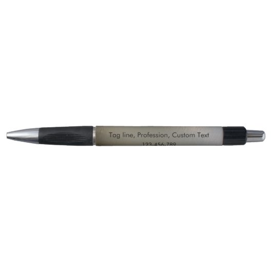 Simple Modern Brushed Metal Business Promotional  Pen (Voorkant)