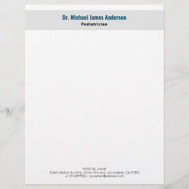 Simple Modern Doctor  Briefhoofd