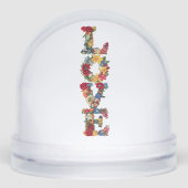 Simple Modern Floral LOVE Typography (Avant)