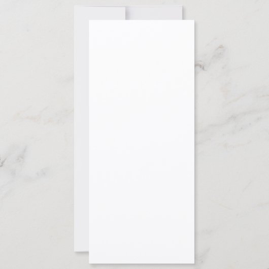 Simple Modern Gold Script Bookmark Photo Wedding Save The Date (Achterkant)