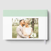 Simple Modern Light Olive Handwritten Script Photo (Verso)