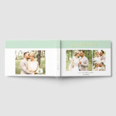 Simple Modern Light Olive Handwritten Script Photo (Complet)