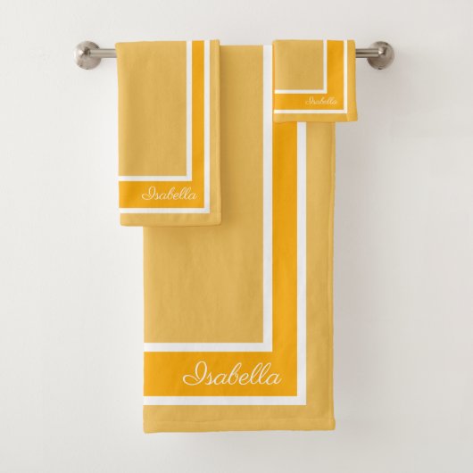 Simple Modern Mimosa Bad Handdoek (Insitu)