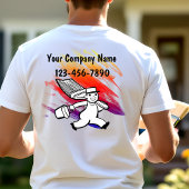 Simple Modern Painter Business Work T-Shirts