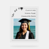 Simple modern photo Graduate (Recto)