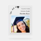 Simple modern photo Graduate (Recto)