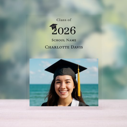 Simple modern photo Graduate (Neutre)