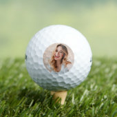 Simple Modern Photo Marker Golfballen (Insitu Shirt)