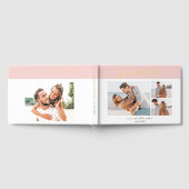 Simple Modern Salmon Pink Handwritten Script Photo (Complet)