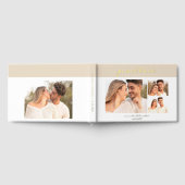 Simple Modern Sand Beige Handwritten Script Photo (Complet)