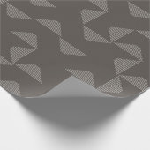 Simple, modern, trendy geometric graphic pattern cadeaupapier (Hoek)
