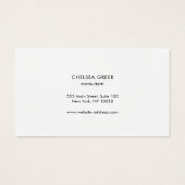 Simple Moderne Ajouter Logo Bordure Or (Dos)