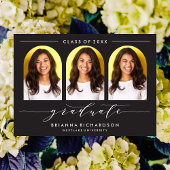 SIMPLE MODERNE ARCH SCRIPT GRADUCATION INVITATION