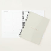 Simple moderne Beige 2024 Planner Boss Babe (Devant avec enveloppe)