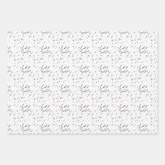 Simple Moderne Calligraphie Feuilles d'enveloppeme (Devant)