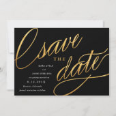 Simple Moderne Cartes de Sauvegarde des Dates | No (Devant)