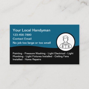 Simple Moderne Cartes de Visite pour Entrepreneur