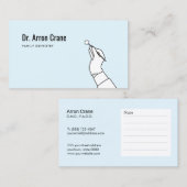 Simple moderne Dentist Bureau Rendez-vous (Devant / Derrière)