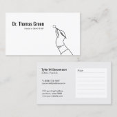 Simple moderne Dentist Bureau Rendez-vous (Devant / Derrière)