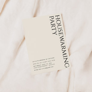 Simple moderne élégant Invitation de la Fête de Ré