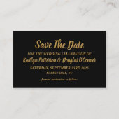 Simple & Moderne, Enregistrer La Carte Date (Devant)