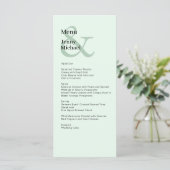 Simple, moderne et menu noir clair (Debout devant)